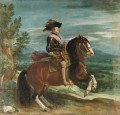 Philip IV à cheval Portrait Diego Velázquez